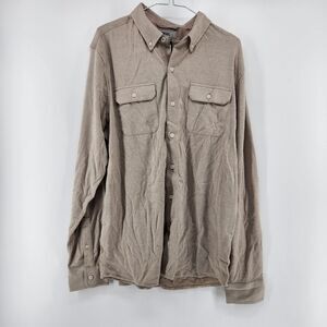 Linksoul Large Beige Neptune Sweater Shirt NWT